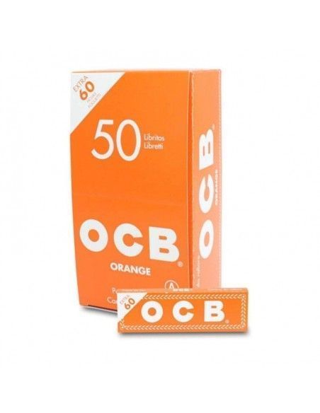 Papel Ocb Orange De 70 Mm