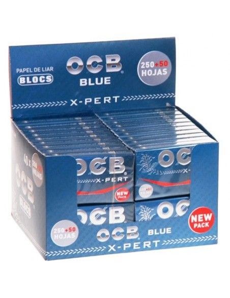 Papel Ocb Blue X-Pert Bloc 250+50