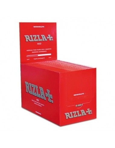 Papel Rizla Rojo 70 Mm