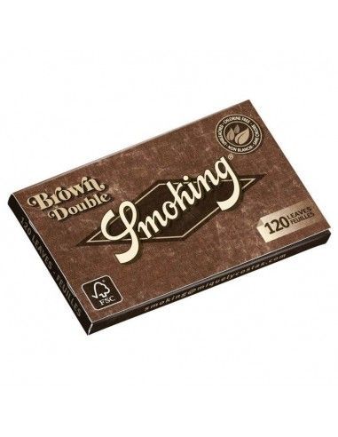 Papel Smoking Brown Doble