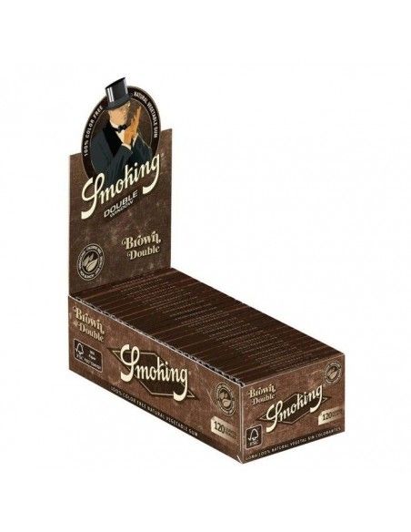 Papel Smoking Brown Doble
