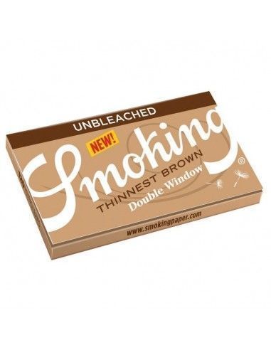 Papel Smoking Thinnest Brown Doble 70 Mm