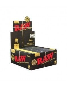 Papel Raw Black King Size Slim