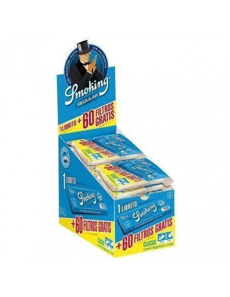 Papel Smoking Blue Nº8 + Filtros Slim 6Mm