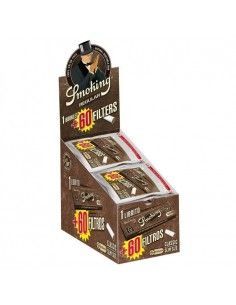 Papel Smoking Brown 70 Mm + Filtros Slim 6 Mm 2