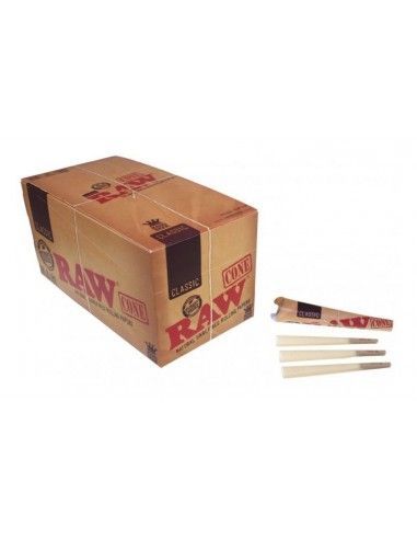Papel Raw Classic Cones King Size X3