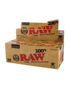 Papel Raw Classic King Size Slim 200