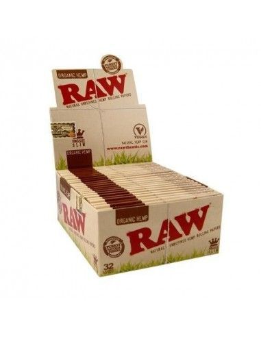 Papel Raw Orgánico King Size Slim