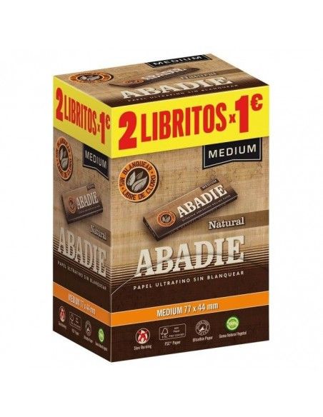 Expositor Papel Abadie Natural 78Mm 2X1€