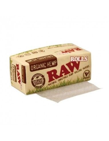Papel Raw Orgánico Rolls