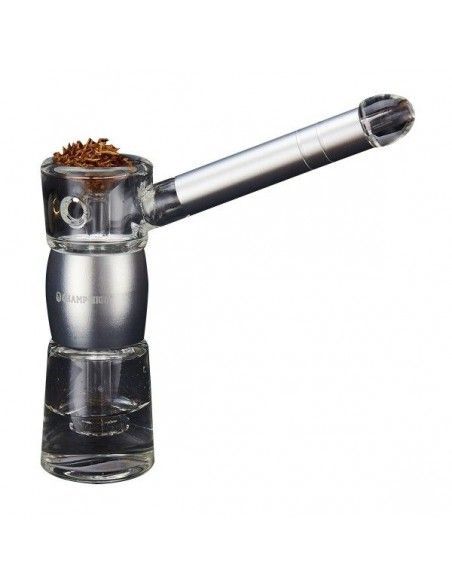 Bong Vidrio Y Aluminio Silver 12 Cm 506121
