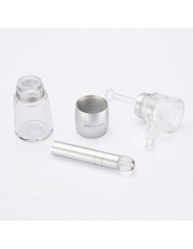 Bong Vidrio Y Aluminio Silver 12 Cm 506121