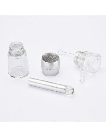 Bong Vidrio Y Aluminio Silver 12 Cm 506121