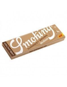 Papel Smoking Thinnest Brown 78Mm