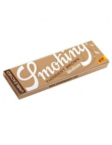 Papel Smoking Thinnest Brown 78Mm