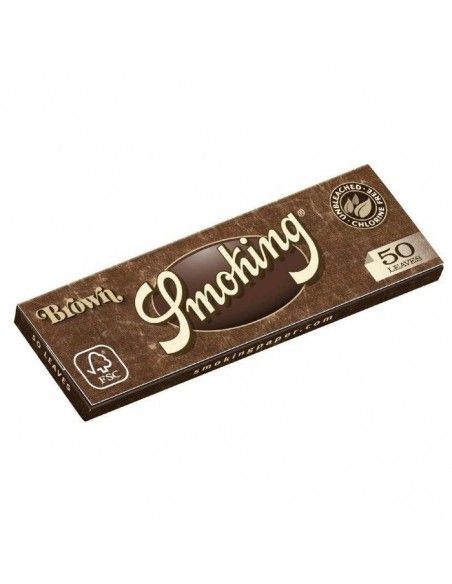 Papel Smoking Brown 78Mm 100 Libritos