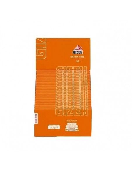 Papel Gizeh Extra Fine Naranja King Size Slim