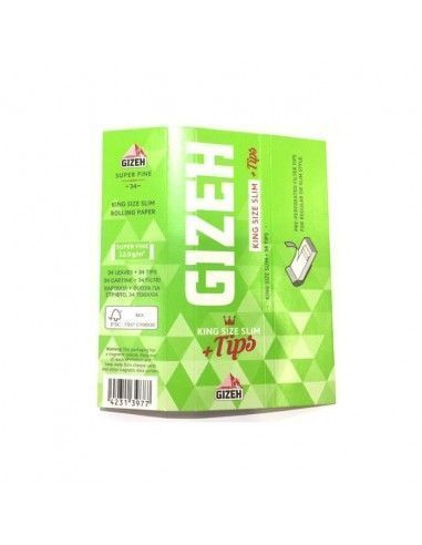 Papel Gizeh King Size Slim + Tips