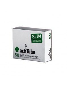 Filtros De Carbón Activado Actitube Slim 6,9 Mm D/10