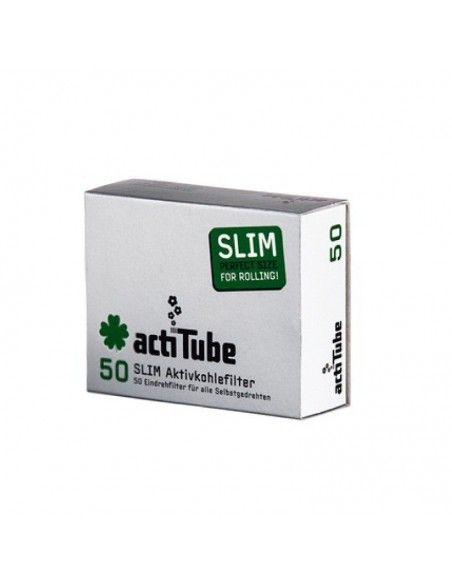 Filtros De Carbón Activado Actitube Slim 6,9 Mm D/10