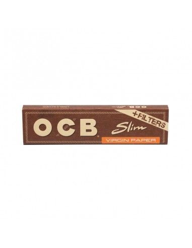 Papel Ocb Virgin King Size Slim + Filters Tips
