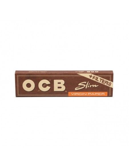 Papel Ocb Virgin King Size Slim + Filters Tips