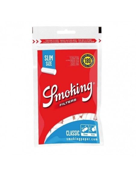 Filtros Smoking Classic Slim 6Mm 180