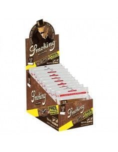 Filtros Smoking Brown Slim 6Mm + Papel Brown Nº8
