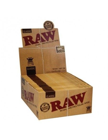 Papel Raw Classic King Size Slim
