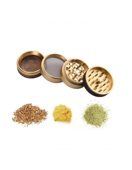 Grinder Madera Champ High Wooden 4 Piezas 62Mm 506170