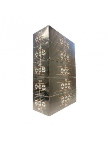 Tubos Ocb 200 - 5 Cajitas De 200 Unidades