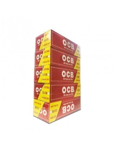Tubos Ocb 200 Extra Long - 5 Cajitas De 200...