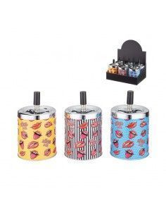 Cenicero Push Lips 15,8Cm 400624