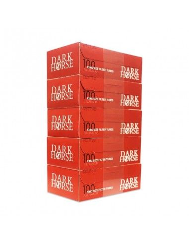 Tubos Dark Horse 100 - 5 Cajitas De 100 Unidades
