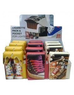 Pitillera Funda Champ Piel Shoes Con Bolsillo