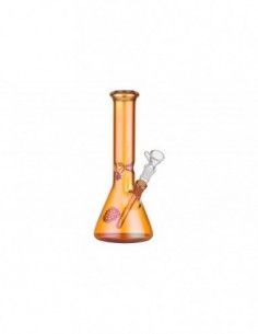Bong De Cristal Cromo Ámbar 345610