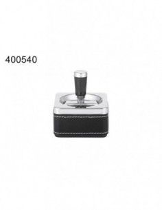 Cenicero Angelo Spin Negro 400540