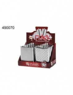 Petaca 8Oz Display 8 Unidades 490070