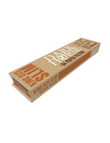 Papel Dark Horse King Size Brown + Tips