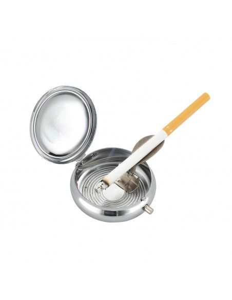 Ceniceros Portable Metal Tejano Ashtray 40448067