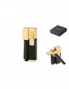 Pipa Con Encendedor Piezoelectrico Black 340788
