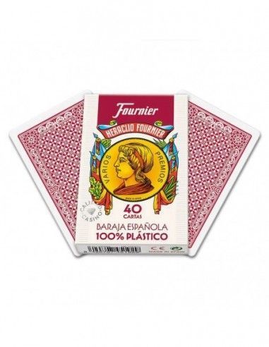 Baraja Española Fournier Nº2100 100% Plástico...