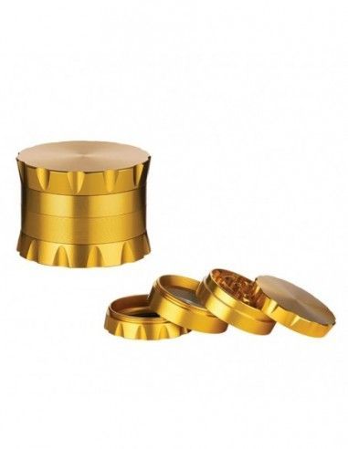 Grinder Metal Dorado 4 Partes 340332