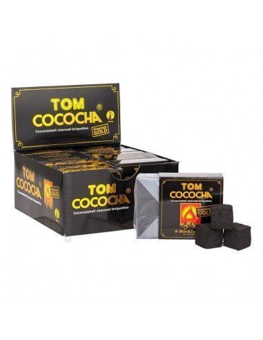 Carbón Tom Coco Gold Expositor