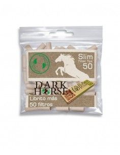 Papel Dark Horse Nº8 Bio + Filtros Slim 6Mm Natural